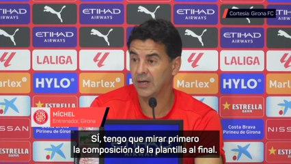 Míchel, convencido de su Girona: "Haremos una gran temporada"