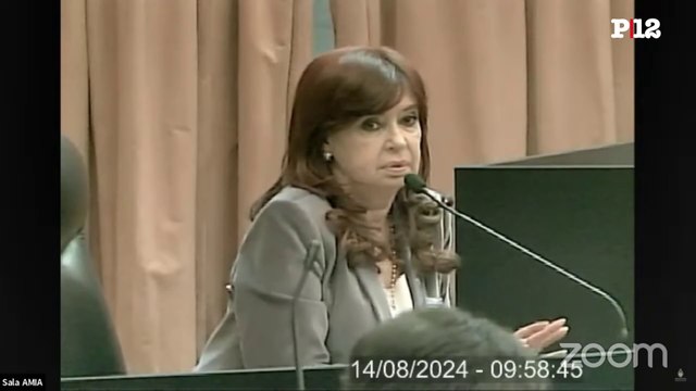 Cristina Kirchner sobre el operativo frente a su casa: La Policía de la Ciudad era muy agresiva con los peronistas