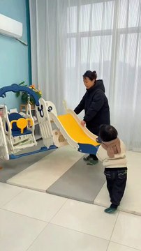 Babies home slide playing new viral gadgets gadgets shorts trending