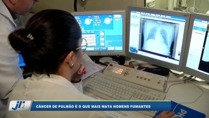 Câncer de pulmão é o que mais mata homens fumantes