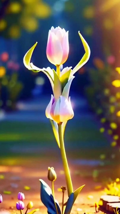 Lovely Flower Dancing