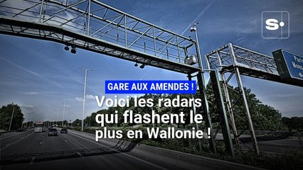 Voici les radars qui flashent le plus en Wallonie !