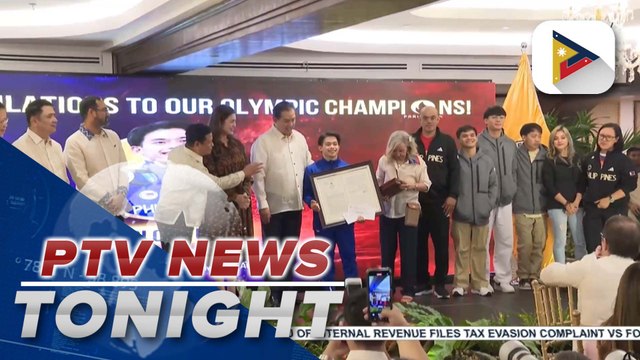 Lower House welcomes and honors Filipino Olympians, vows to boost efforts to further raise, develop PH sports