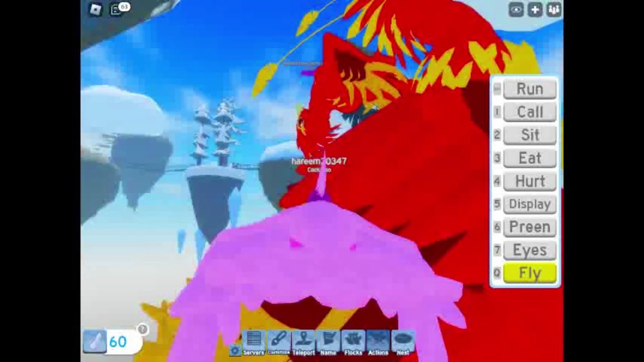 Roblox in Parrot form