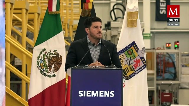 Samuel García inaugura expansión de la planta de Siemens en Santa Catarina, NL