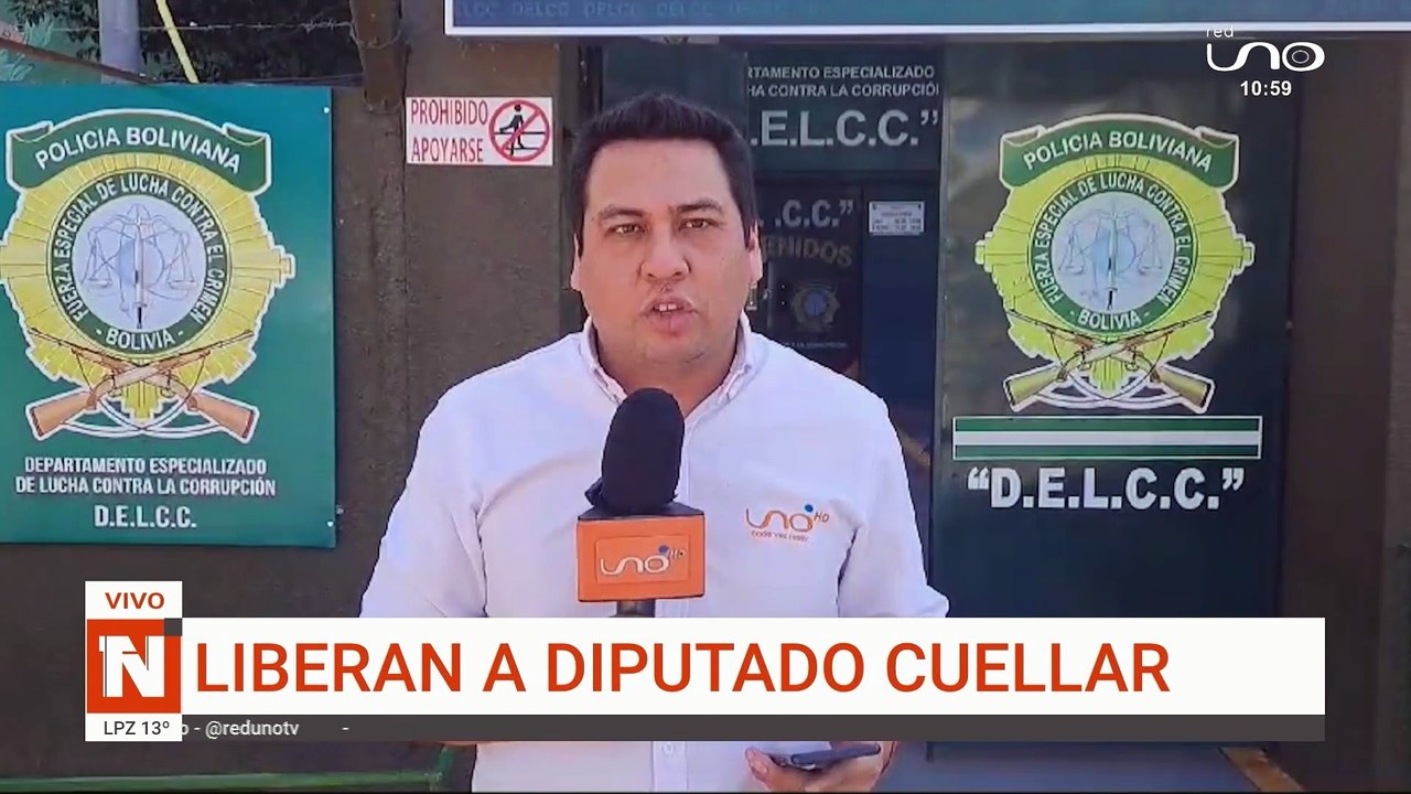 Liberan a diputado Cuellar