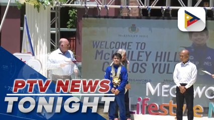 Turnover ceremony for condominium unit promised to Carlos Yulo held in Taguig