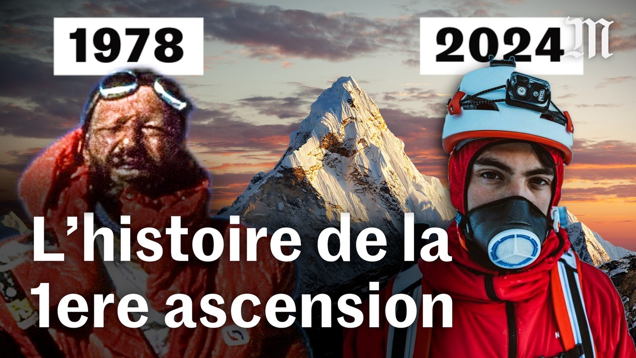 Ascension d'Inoxtag : 50 ans plus tôt, l'exploit des premiers Français sur le toit du monde