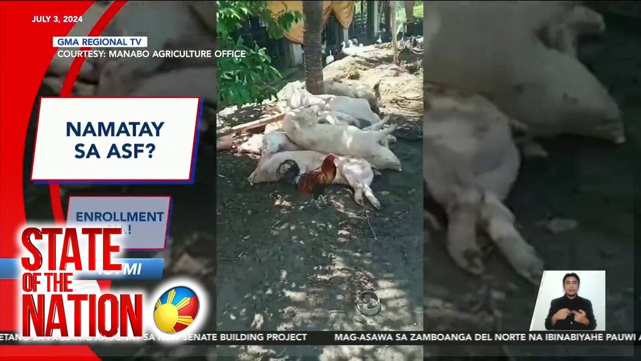 State of the Nation: RECAP: ASF CASES | SONA