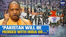 UP CM Yogi Adityanath Blames Pakistan and Congress for '1947-like horror in Bangladesh' | Watch