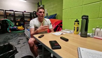 Duncan Scott post-Olympics sit down