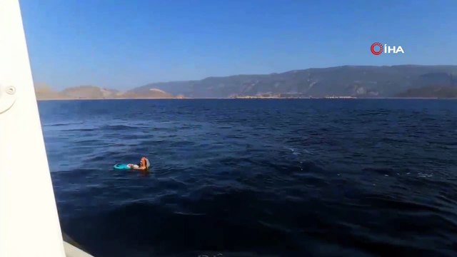 Cezaevinden İzinli Çıktı, Yüzerek Meis Adası'na Kaçarken Yakalandı