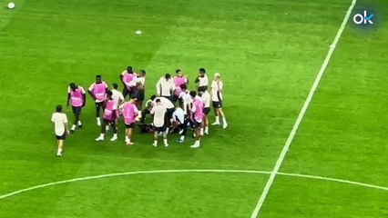 Camavinga estará un mes y medio de baja tras su lesión en el entrenamiento previo a la Supercopa