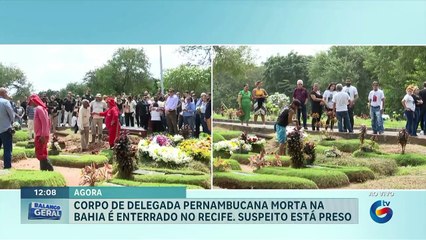 Delegada pernambucana é sepultada nesta manhã (13) na Zona Oeste do Recife