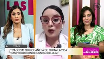 Quinceañera se quita la vida tras prohibición de usar su celular; experta revela síntomas de depresión