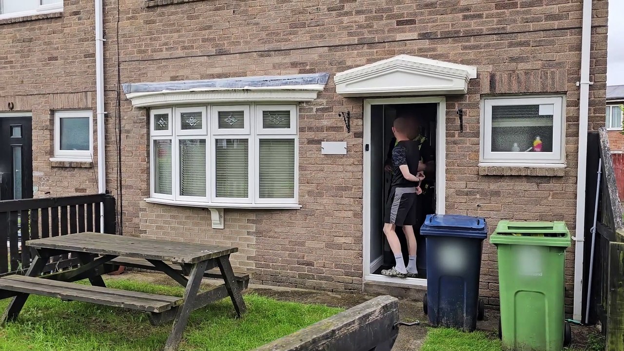 Police footage of Reece Greenwood being arrested after Sunderland disorder