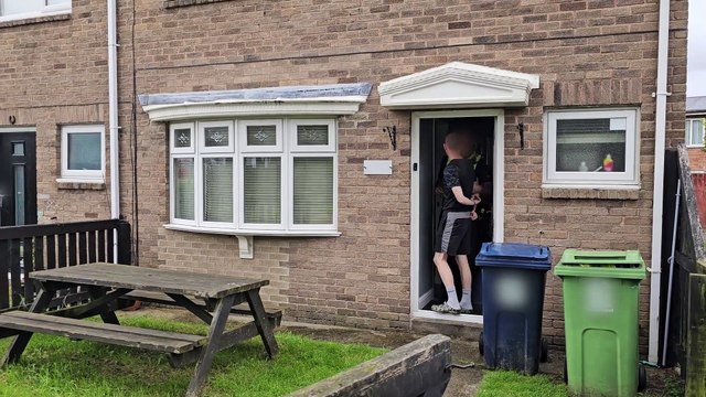 Police footage of Reece Greenwood being arrested after Sunderland disorder