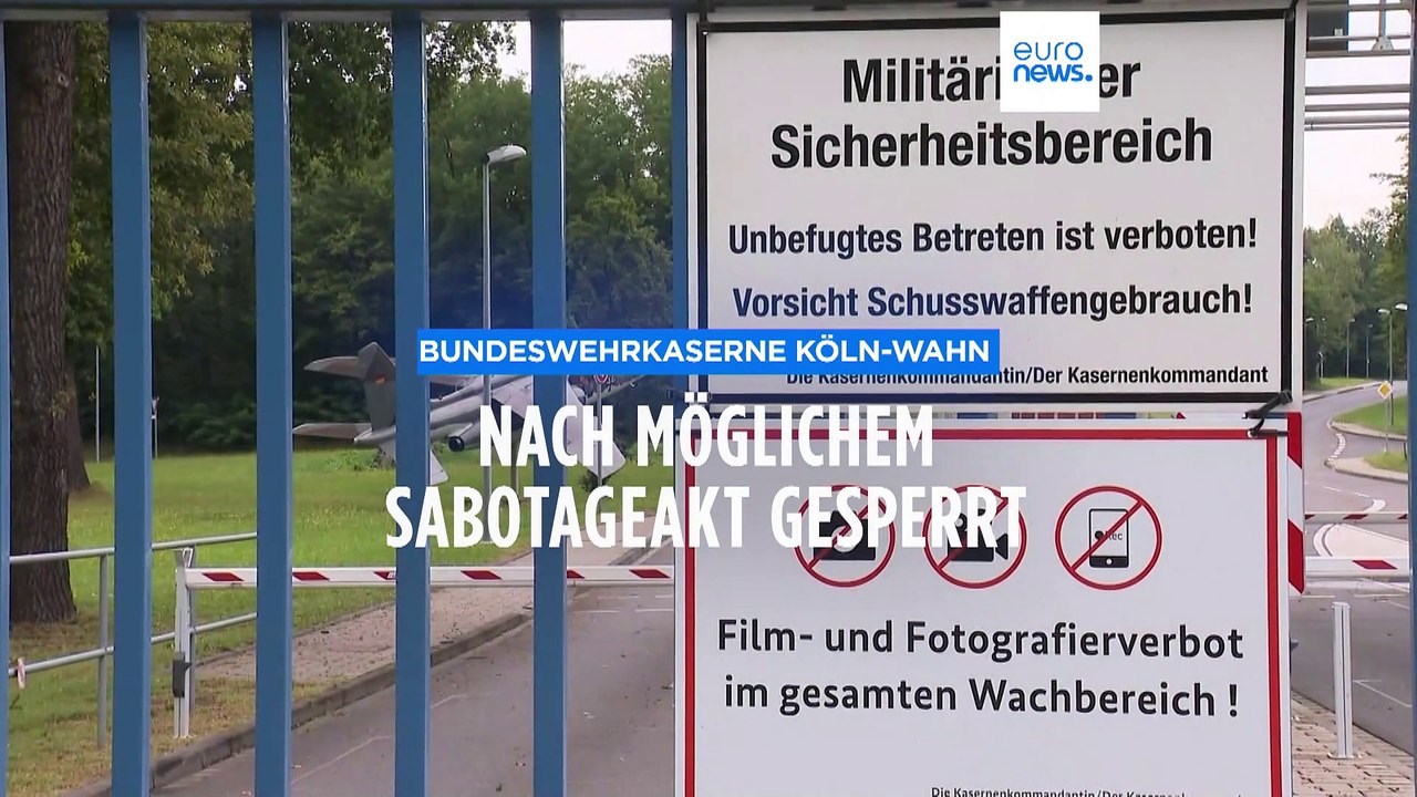Sabotageverdacht an Militärstandorten in Köln-Wahn und Geilenkirchen