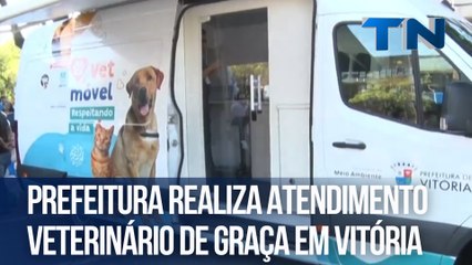 Prefeitura realiza atendimento veterinário de graça em Vitória