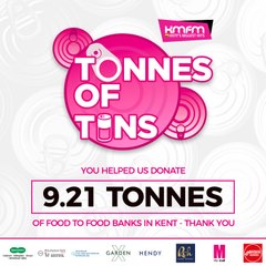 kmfm smashes charity food donation target