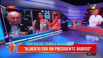 Chiche Gelblung: "Alberto Fernández tiene características de persona violenta", y dijo: "Era un presidente baboso"