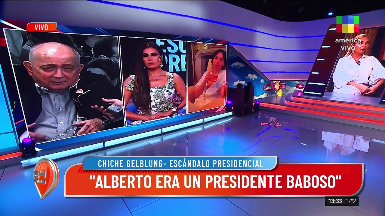 Chiche Gelblung: "Alberto Fernández tiene características de persona violenta", y dijo: "Era un presidente baboso"