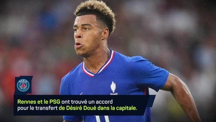 PSG - Désiré Doué, accord trouvé avec Rennes