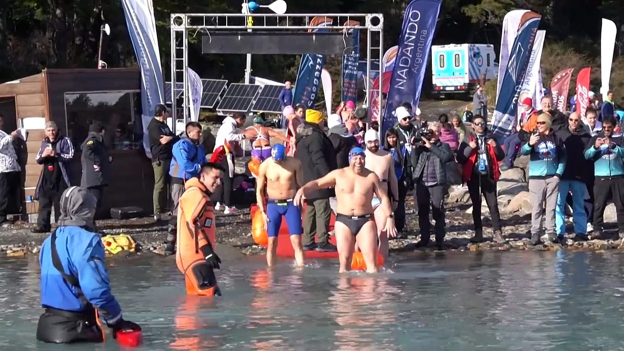 Argentine: une épreuve de natation internationa...