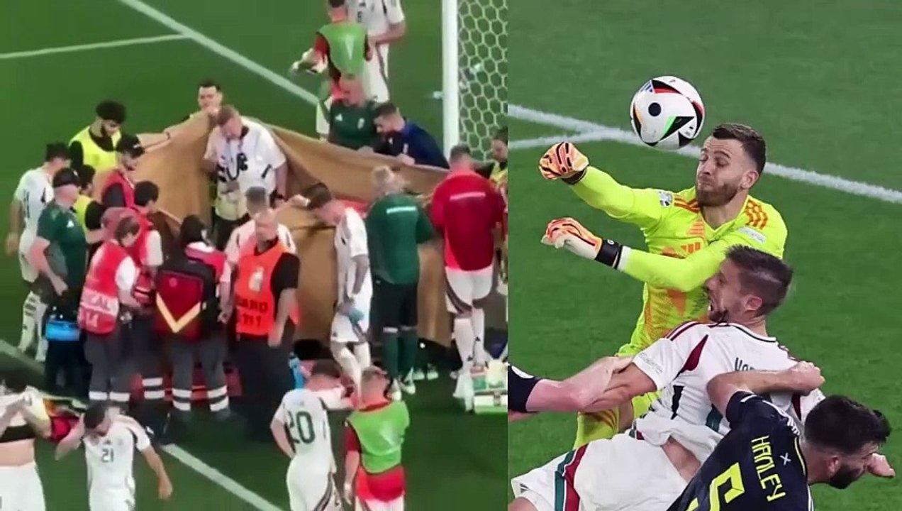 Szoboszlai and Hungary heart breaking reactions to Varga