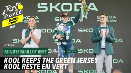 Škoda Green Jersey Minute - Stage 4 - Tour de France Femmes avec Zwift 2024
