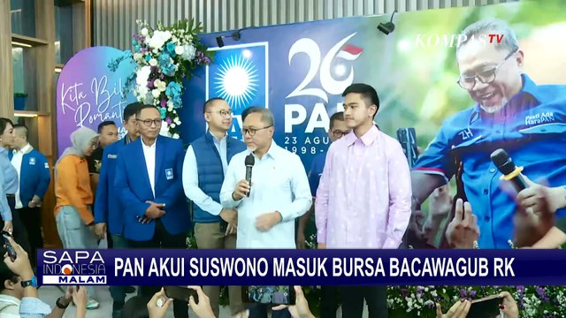 Bursa Bacawagub Ridwan Kamil di Pilkada Jakarta, PAN Akui Suswono Kader PKS Masuk