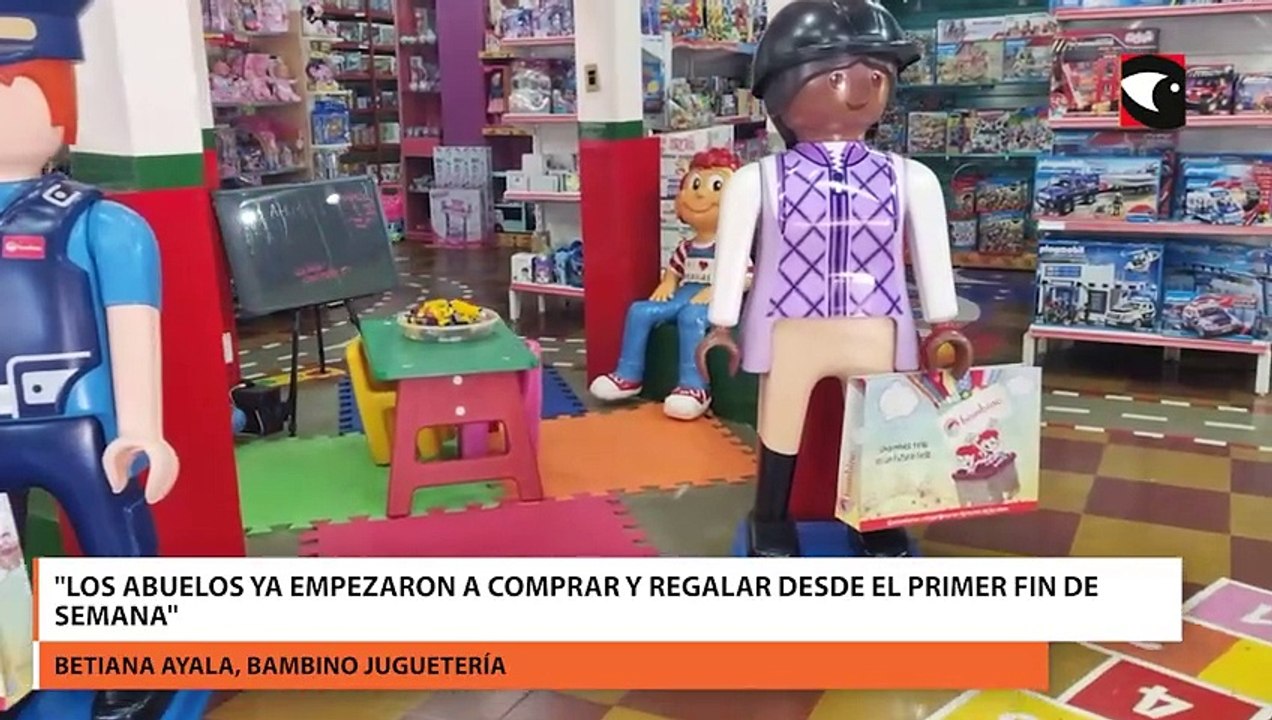 "Los abuelos ya empezaron a comprar y regalar desde el primer fin de semana", indicaron desde una de las jugueterías posadeñas