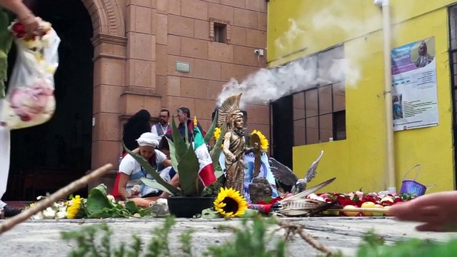 Comemorações do 503.º aniversário da queda do Império Asteca