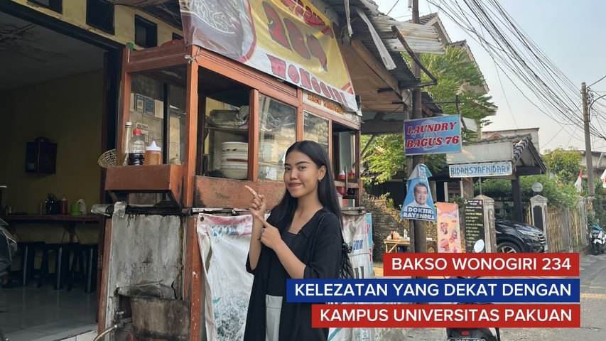 Bakso Wonogiri 234 Kelezatan yang dekat dengan kampus Universitas Pakuan