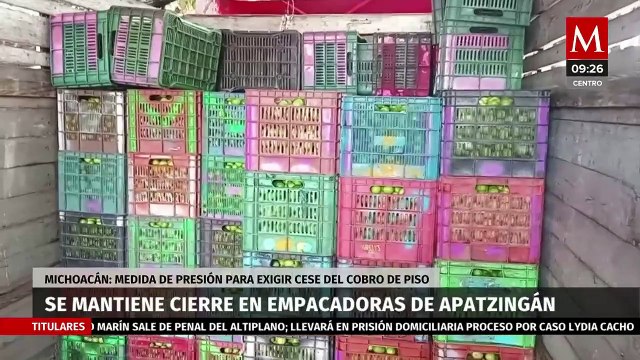 Empresas empacadoras de limón se mantienen paralizadas en Apatzingán