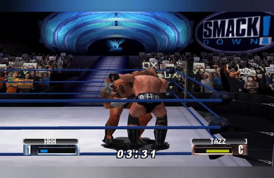 WWF Tazz vs Tripl H SmackDown 20 April 2000 | WWF No Mercy N64