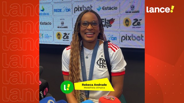 Rebeca Andrade revela como lida com pressão após recorde em Paris: 'Me esforcei para isso'