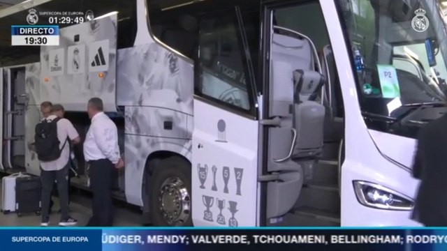 Mbappé's unseen ritual: intense arrival for first Real Madrid final