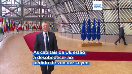 Maioria dos comissários europeus nomeados é do sexo masculino, desrespeitando vontade de von der Leyen