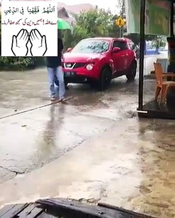 Be careful in rainy season