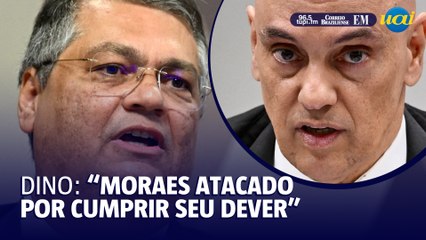 Flávio Dino defende Alexandre de Moraes: "Cumpriu seu dever"