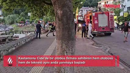 Polis inceleme başlattı! Hem otobüsleri hem de lüks tekneleri aynı anda yandı