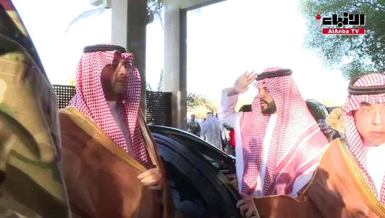 ولي العهد وأسرة آل الصباح استقبلوا ممثل خادم الحرمين الشريفين وولي العهد السعودي والوفد المرافق للتعزية بوفاة الشيخ سالم العلي