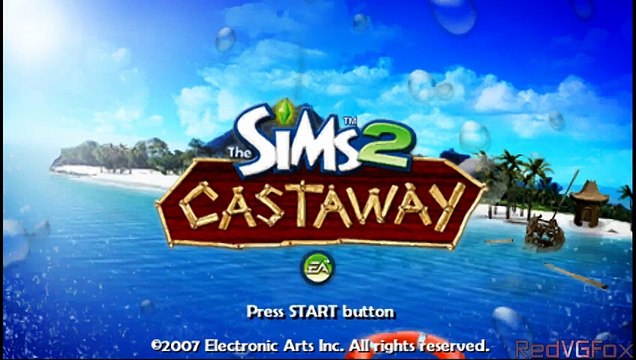 The Sims 2; Castaway - PSP Version Gameplay [PPSSPP]