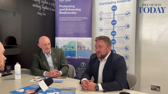 Orsted speak on energy security over Isle of Man windfarm plans
