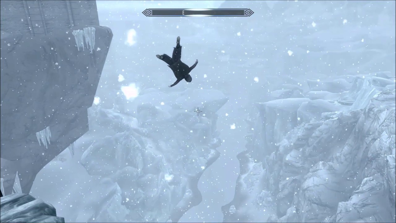 Serana nimmt eine Flugstunde - Skyrim