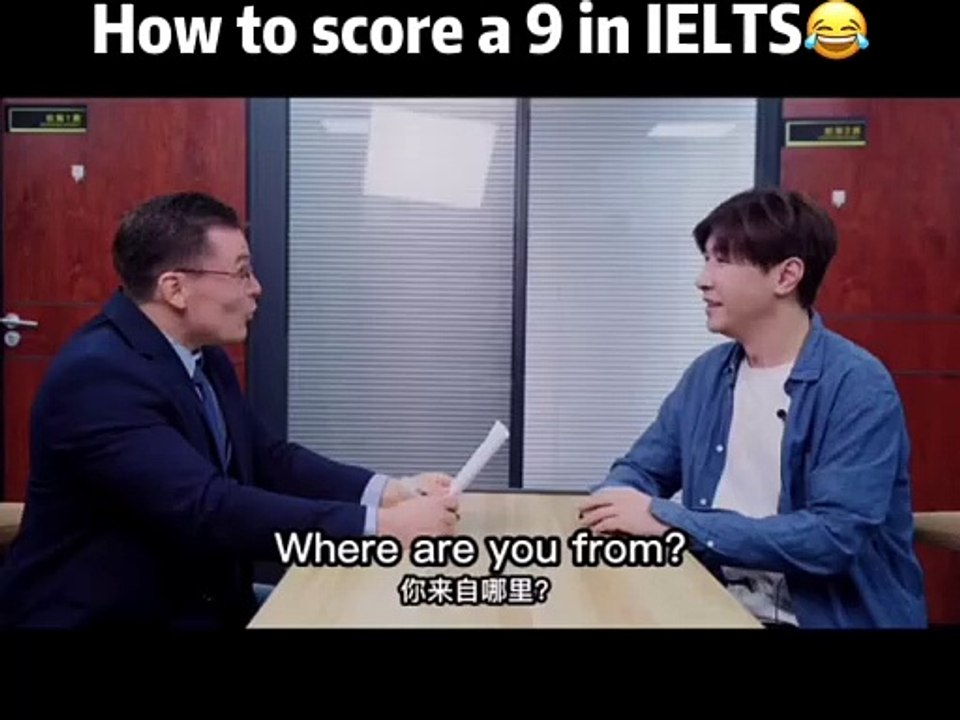 How to score a 9 in IELTS #ielts #funny