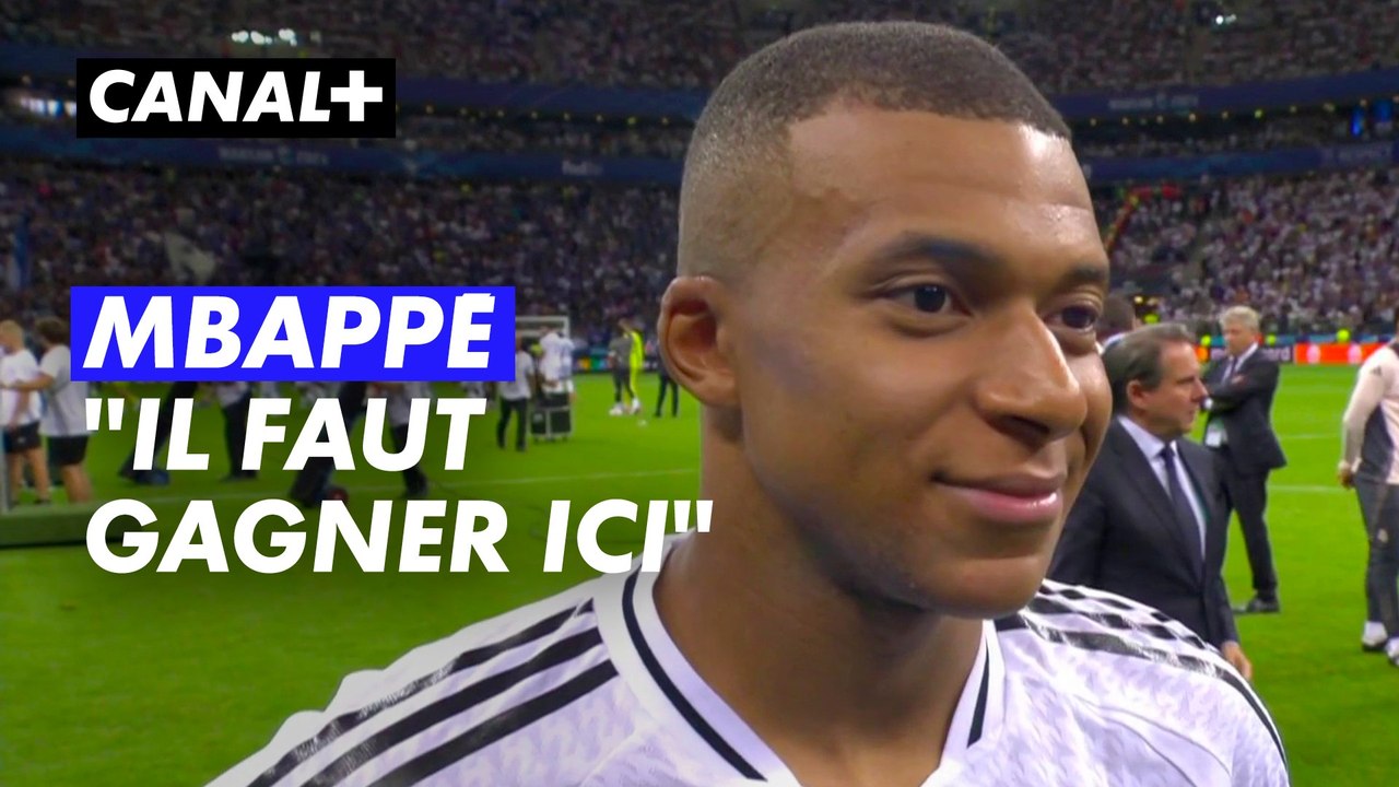 La réaction de Kylian Mbappé après son premier match sous le maillot du Real - Real Madrid / Atalanta Bergame - Supercoupe d'Europe