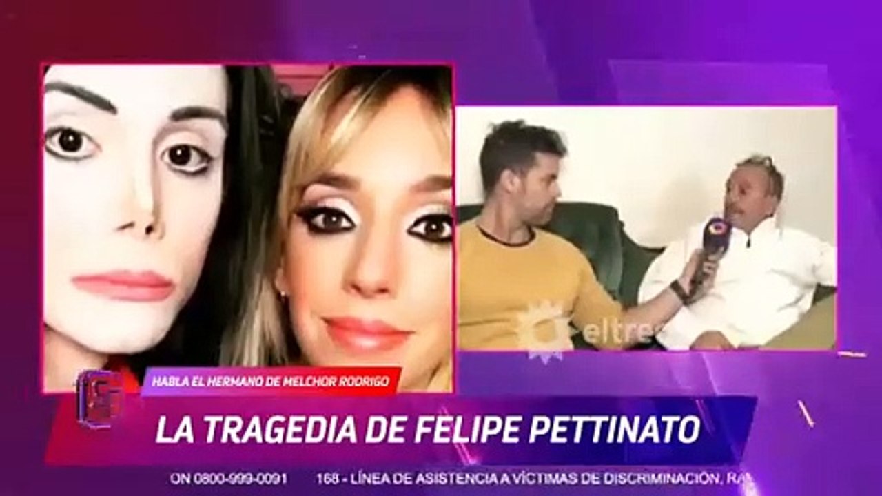 Habló el hermano de Melchor Rodrigo y lanzó una fuerte acusación contra Tamara Pettinato