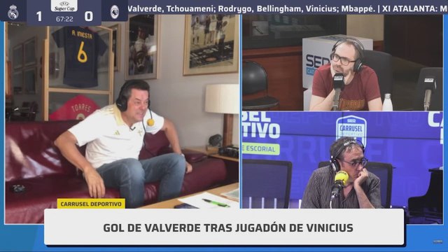 Así se narró en Carrusel Deportivo el primer gol de Mbappé con el Real Madrid